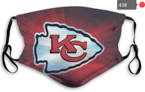 NFL Kansas City Chiefs #13 Dust mask with filter